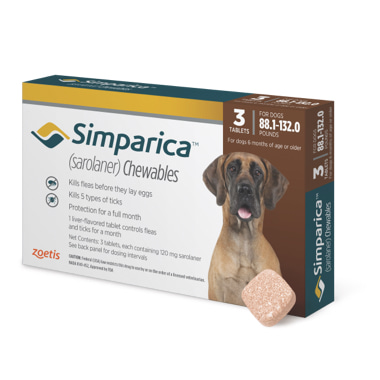 Dog flea 2025 treatment simparica